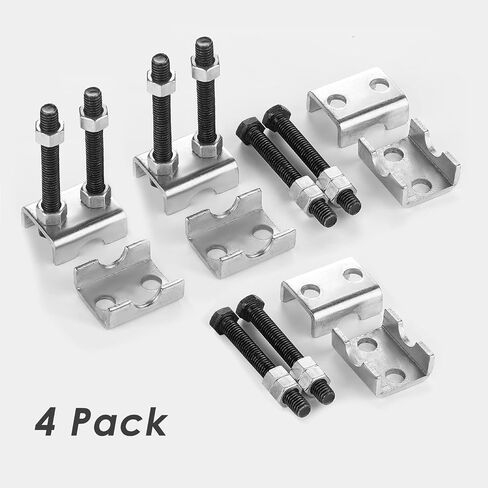 Tissting 4 PCS Mini Coil Spring Compressor 2 طريقة قابلة للتعديل - أداة الصلب الكربوني لتعليق السيارة ، وتعديل الصدمات ، وخفض ورفع ، ضاغط الزنبرك الشاق في UTV/ATV in Kuwait