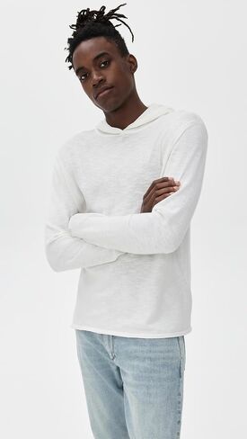 مزيج من الكتان للرجال Rag & Bone Classic Hoodie in Saudi Arabia