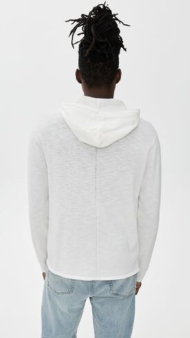 مزيج من الكتان للرجال Rag & Bone Classic Hoodie in Saudi Arabia