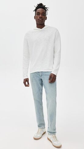 مزيج من الكتان للرجال Rag & Bone Classic Hoodie in Saudi Arabia