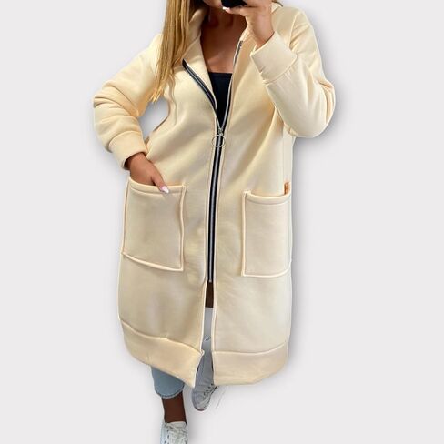 2025 y2k zip up up hoodies للنساء: بالإضافة إلى الحجم المريح مريح للبلوزات اللطيفة اللطيفة سترات الشتاء مع الجيب in Kuwait