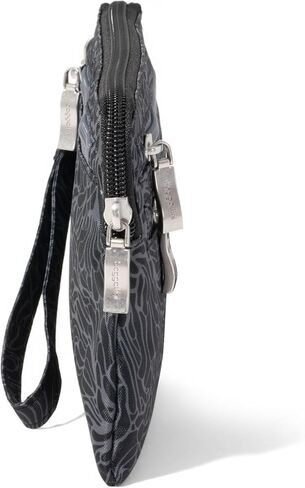 Baggallini Currency Organizer Wristlet-Lightweight 8"x5.5" RFID Protected Womens Wallet Card Holder in Saudi Arabia