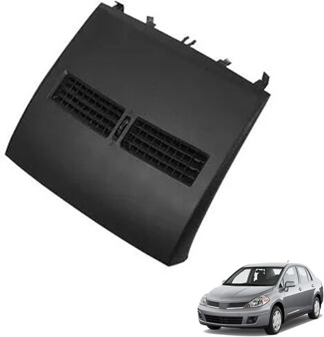مجموعة لوحة مخرجات A/C Air Vent Vent Air Front Front Air Air Fatlet متوافقة مع Nissan Versa Tiida 2004-2011 استبدال 68414-EL00A in Kuwait