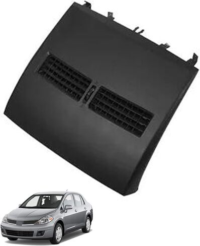 مجموعة لوحة مخرجات A/C Air Vent Vent Air Front Front Air Air Fatlet متوافقة مع Nissan Versa Tiida 2004-2011 استبدال 68414-EL00A in Kuwait