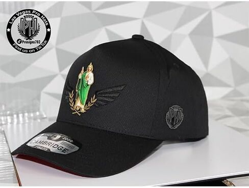 San juditas Tadeo Gorras - Tipo Belica - St. Jude Thaddeus Hats (US, Alpha, One Size, One Size, Black) in Saudi Arabia