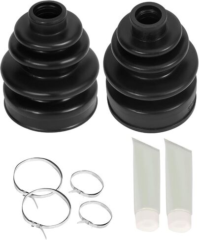 SCITOO CV Axle Boot Kit Fit For 1998 1999 2000 2001 2002 2003 2004 for Honda Foreman 450 2000-2006 for Yamaha Kodiak 400 Pair Outer Inner in Saudi Arabia