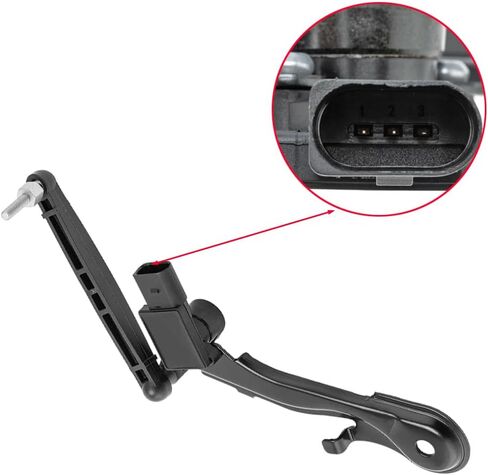 MACHSWON 3 Pins Rear Right Suspension Ride Height Sensor, Height Level Sensor, Air Suspension Auto Ride Height Self Leveling Sensor, Compatible with Audi S6 2020-2023, 4K0941310A, 4K0941310B in Saudi Arabia