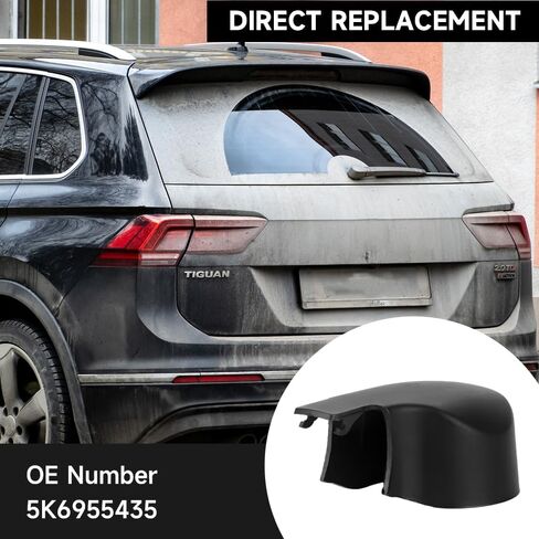 غطاء غطاء الجوز للزجاج الأمامي الممتاز للزجاج الأمامي لـ VW Tiguan 2018-2022 / Golf 2010-2021 / Golf R 2012-2019 For Seat Leon 2012-2017 / Fabia 2014-2018 | البلاستيك المقاوم للطقس | يحل محل 5K6955435 in Kuwait