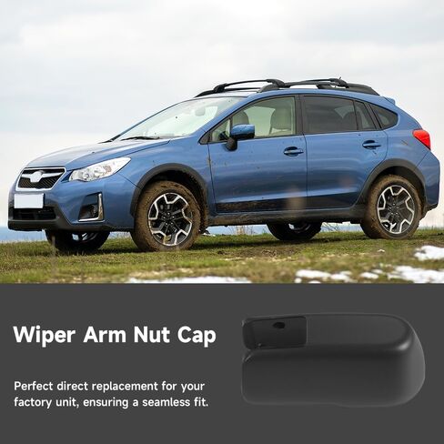 غطاء غطاء الجوز للزجاج الخلفي الممتاز للزجاج الأمامي لـ Subaru Forester 2010-2023 / Crosstrek Hybrid 2019-2023 / Impreza 2.5L 2006-2014 | البلاستيك المقاوم للطقس | يحل محل 86538-AG070 / 86538AG070 in Kuwait
