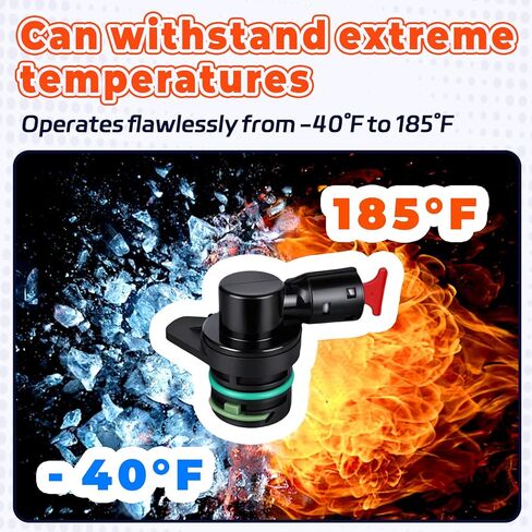 Genuine OEM 12637666 PCV Valve Fit for 2015-2023 GMC Yukon Yukon XL Express 2500 3500 4500 | استبدال صمام التهوية Drank Daserase | ملاءمة مباشرة وعالية الأداء in Kuwait