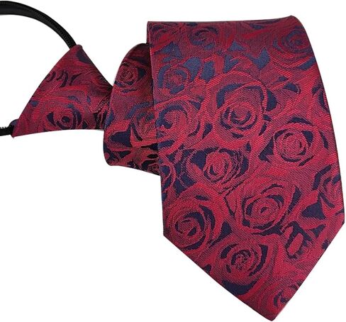 Ties for men 8cm lazy zipper tie 7cm business formal work tie Fashion Mens Meeting Wedding Daily Wear Cravat in Kuwait