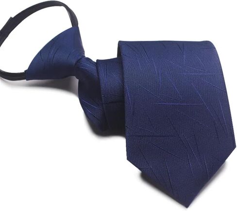 Ties for men 8cm lazy zipper tie 7cm business formal work tie Fashion Mens Meeting Wedding Daily Wear Cravat in Kuwait
