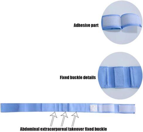 G-Tube Holder,Comfortable and Concealment Gastrostomy Tubes Belt,Abdominal Feeding Tubes for Men and Women for Adults,m,1pcs in Saudi Arabia