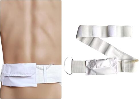 G Tube Holder Belt Adjustable Peritoneal Dialysis Belt Fixation Holder with Small Pouch to Secure Different Types of Medical Feeding Tubes Protection for Adults in Saudi Arabia