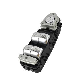 لـ Benz C300 C400 C63 GLC300 C350E لـ C-CLASS W205 W253 W222 نافذة الطاقة ، مفتاح التحكم في نافذة الطاقة 2229056800 مفاتيح زر الضغط (Black1) in Kuwait