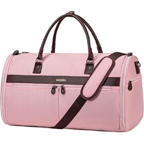 حمل أكياس الملابس للسفر ، حقيبة مزج قابلة للتحويل للنساء للرجال ، 2 في حقيبة واحدة من الدعوى ، حقيبة القراصنة القراصنة مع مقصورة الأحذية وشراب كتف قابلة للفصل in Kuwait