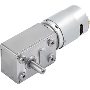 JGY385 Micro DC Worm Gear Motor Self-Locking Gear Speed regulating Small Motor 12V 12 RPM D6-14MM in Kuwait