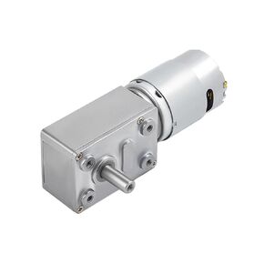 JGY385 Micro DC Worm Gear Motor سرعة ترس القفل الذاتي تنظيم محرك صغير 12V 106 دورة في الدقيقة D6-14MM in Kuwait