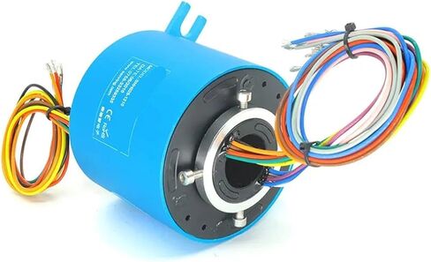 10A Current Through Hole Slip Ring Electrical Connector 12 Circuits Signal of bore size 25.4mm OD 86mm(25.4X86mm 12CH 2A) in Saudi Arabia