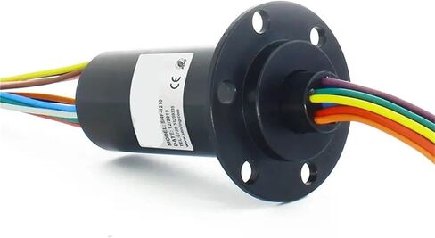 High Current Conductive Slip Ring 12Wires 10A Sliprings Out Dia. 30mm with flange in Saudi Arabia