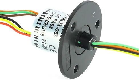 Slip Ring 6 Wires 1.5A Electric Miniature Sliprings Outer Diameter 12.5mm Micro Rotary Joint in Saudi Arabia
