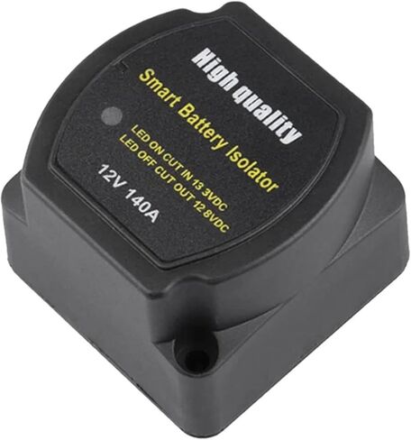 Dual Battery Smart Isolator 12V 140A Voltage Sensitive Split Charge Relay VSR Car Relay VSR for Campers in Saudi Arabia