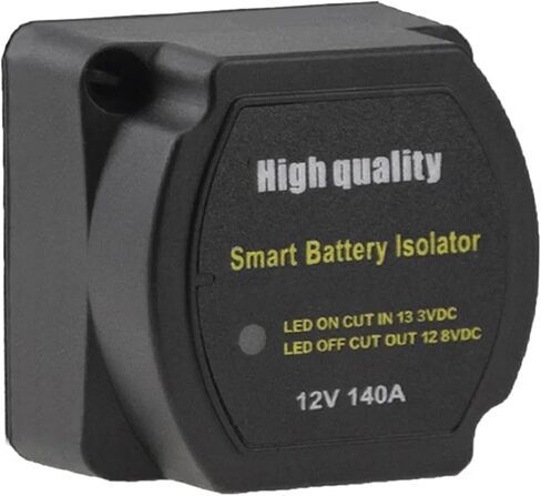 Dual Battery Smart Isolator 12V 140A Voltage Sensitive Split Charge Relay VSR Car Relay VSR for Campers in Saudi Arabia