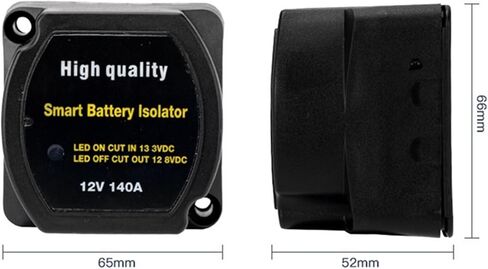 Dual Battery Smart Isolator 12V 140A Voltage Sensitive Split Charge Relay VSR Car Relay VSR for Campers in Saudi Arabia