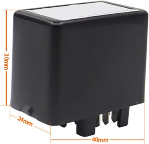 7 Pin Flasher Indicator Relay Compatible with LEDs Flash Rate Solution High Visibility As Shown in The Picture in Saudi Arabia