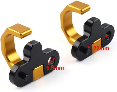 Gzyf Gold Motor Brake Brake Brake Cable Clamp Clamp Clim Clim Presentive for Suzuki DR650SE 96-19 ، RM125/250 96-08 ، DRZ400S DL650 DRZ400SM in Kuwait