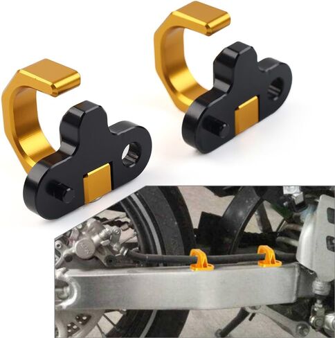 Gzyf Gold Motor Brake Brake Brake Cable Clamp Clamp Clim Clim Presentive for Suzuki DR650SE 96-19 ، RM125/250 96-08 ، DRZ400S DL650 DRZ400SM in Kuwait