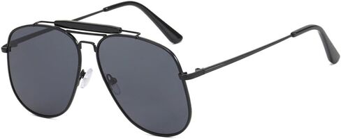 Women's Sunglasses Oversized Metal Frame Shades Glasses For Woman Retro UV400 in Saudi Arabia