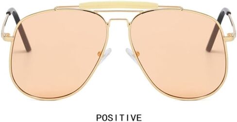 Women's Sunglasses Oversized Metal Frame Shades Glasses For Woman Retro UV400 in Saudi Arabia