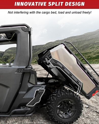 Fender Sport Fender for Can Am Am ​​Defender ، Front Grong Hucked Dustich Combined Flap Flap for Can-Am Defender HD7 HD8 HD9 HD10 MAX 2016-2025 ، استبدل #715003898 ، 6pcs in Kuwait