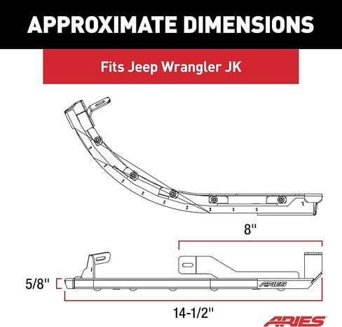 ARIES 1500230 LED Fender Lights for Jeep Wrangler JK in Saudi Arabia