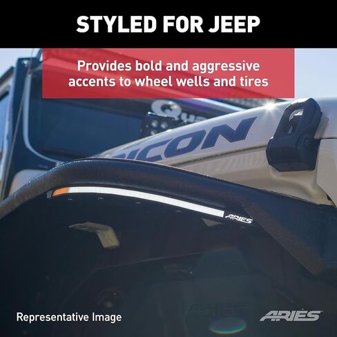 ARIES 1500230 LED Fender Lights for Jeep Wrangler JK in Saudi Arabia
