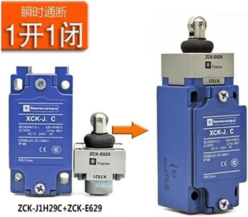 1PCS ZCK-J1H29C Limit Switch XCKJ1629H29C (ZCK-E629) 1 Open and 1 Closed XCKJ10511H29C (ZCK-Y11C) XCKJ10513H29C (ZCK-Y13C)(XCKJ1629H29C) in Saudi Arabia