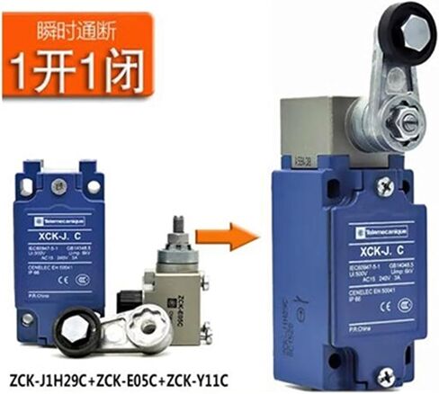 1PCS ZCK-J1H29C Limit Switch XCKJ1629H29C (ZCK-E629) 1 Open and 1 Closed XCKJ10511H29C (ZCK-Y11C) XCKJ10513H29C (ZCK-Y13C)(XCKJ1629H29C) in Saudi Arabia