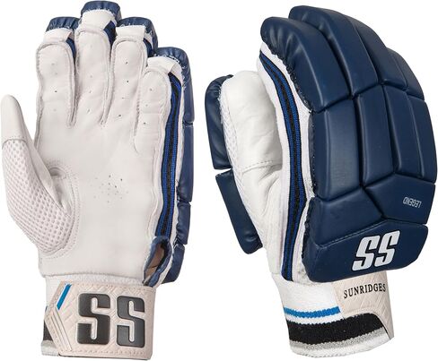SS Cricket Legend Limited Edition Batting Gloves' Men's, Right Handed (Colors : Blue, Red, Black, White,Green) in Kuwait