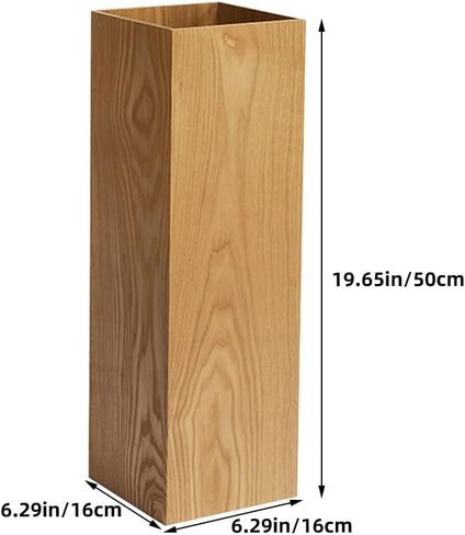 DOITOOL Wooden Umbrella Stand Holder for Entryway Umbrella Storage Rack Freestanding Bucket Organizer for Home Office and Hotel Use for Rain and Folding Umbrellas in Saudi Arabia