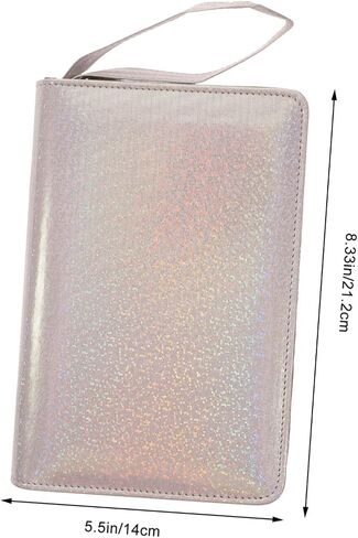 Large Capacity Budget Envelope PU Zipper Wallet Set Portable Cash Organizer Multiple Slots for Budgeting for Travel and Everyday Use in Saudi Arabia