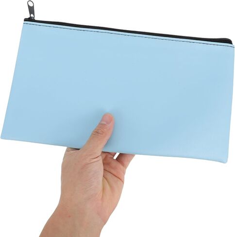 2pcs Bank Zipper Cash Organizer Pouches for Receipts Money Business Use in Saudi Arabia