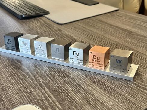 Tungsten 1" Metal Density Cube - 99.9% Pure Element for Chemistry - Periodic Table Design Educational Scientific Elemental Specimen in Saudi Arabia