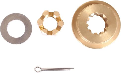 Boat Engine 90506-ZV7-020 010 000 Thrust Washer, 90301-ZV7-000 Castle Nut, 90508-ZV7-000 Spacer, 90758-ZV1-000 Split Pin for Honda 25HP 30HP Outboard Motor Propeller Hardware Kit in Saudi Arabia