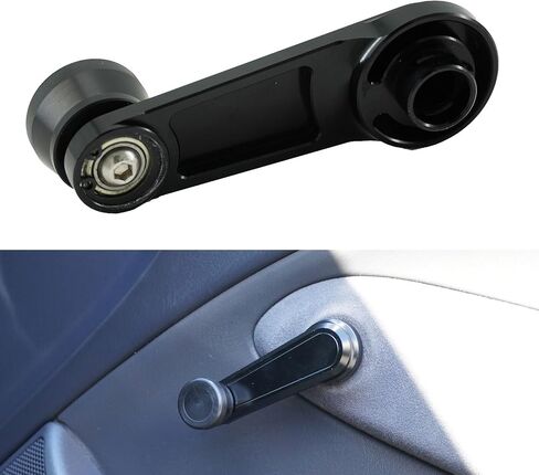 Billet Window Crank Handle for Honda Acura Civic Accord DX CX EX SI EG B16 D16 (Silver) in Saudi Arabia