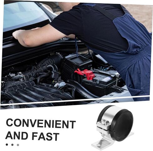 Metal Pump Bracket for Car Modification Fuel Pump Clamp Effortless Installation Stylish Durability for Auto Enthusiasts Secure Mounting in Saudi Arabia