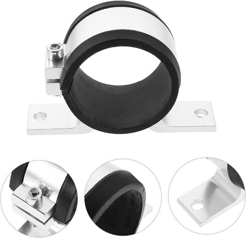 Metal Pump Bracket for Car Modification Fuel Pump Clamp Effortless Installation Stylish Durability for Auto Enthusiasts Secure Mounting in Saudi Arabia