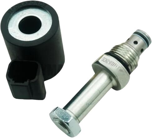 12V Hydraulic Valve 4301852 SV08-25-O-N-12DR/Z For Holland Backhoe Loader B110B B110C New Aftermarket Parts in Saudi Arabia