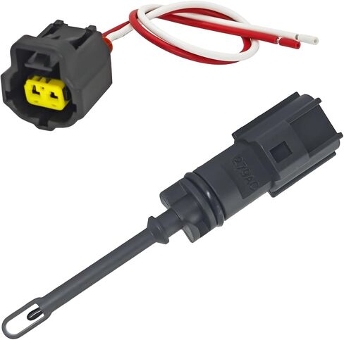 5149279AC 5149279AB Intake Air Temperature Sensor with Connector Pigtail Harness - Compatible with Dodge Charger/Challenger 2011-2020, Jeep Cherokee 2014-2020, RAM 1500/2500/3500 2013-2020 in Saudi Arabia