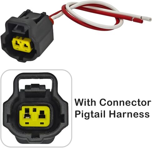 5149279AC 5149279AB Intake Air Temperature Sensor with Connector Pigtail Harness - Compatible with Dodge Charger/Challenger 2011-2020, Jeep Cherokee 2014-2020, RAM 1500/2500/3500 2013-2020 in Saudi Arabia